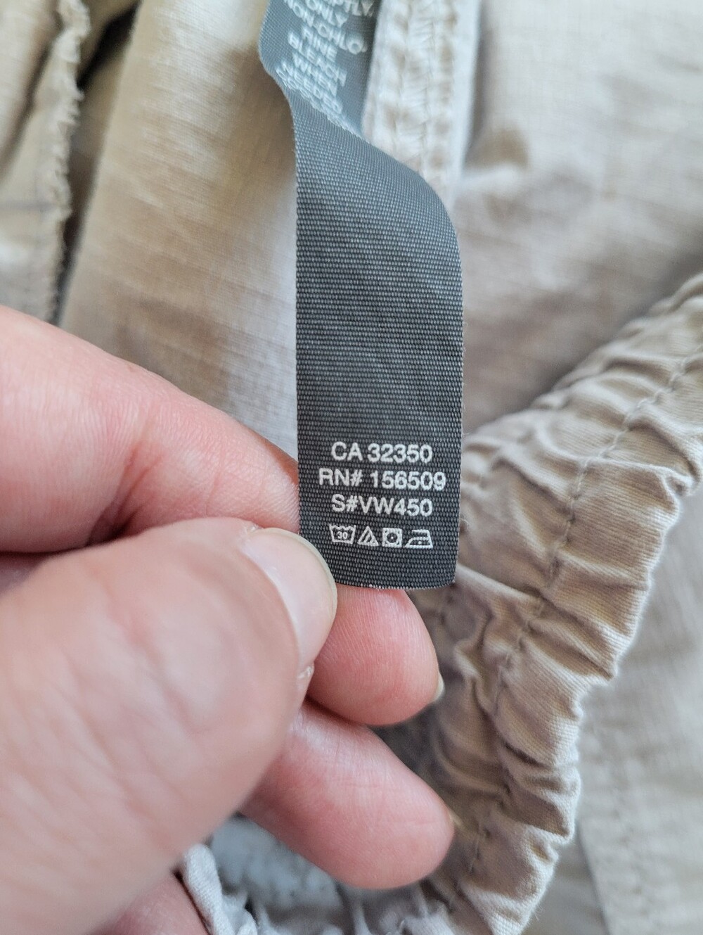 Vuori Vintage Ripstop Pant Gravel - Picture 8 of 8